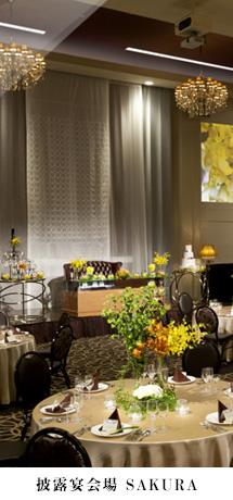 披露宴会場　SAKURA